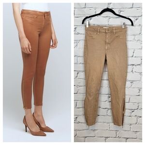 L'Agence Sabine Skinny Zip Leg Pants